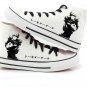 spring Men women casual canvas shoes plimsolls Japanese anime Tokyo Ghoul print shoes