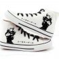 spring Men women casual canvas shoes plimsolls Japanese anime Tokyo Ghoul print shoes