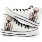 spring Men women casual canvas shoes plimsolls Japanese anime Tokyo Ghoul print shoes