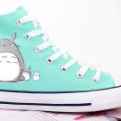 Men shoes  spring new arrival men canvas casual shoes Japanese anime totoro print shoes Shoes gumsho