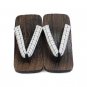 Heel flip flops Men sandals summer man geta Japanese geta clogs shoes platform wooden slippers paul