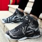 street style XLC661 men casual shoes fashion sneakers unisex cool Luminous shoes men pu high top flu
