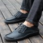 Genuine Leather Men Shoes Boat Shoes for Men 2017 New Mens Loafers Shoes Casual Fashion Mens Falts L