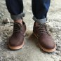 Mens Shoes England Autumn Winter Warm Cow Suede Casual Mens Oxfords Outdoor Man Platform Desert Form