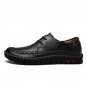 Mens Leather Loafers New Casual Flat Shoes Men Driving Moccasins Fashion Slip On Mens Working Flats