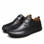 Autumn Winter New Genuine Leather Casual Business Shoes Men Oxford Fashion Dress Shoes Comfortable