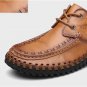 Autumn Winter New Genuine Leather Casual Business Shoes Men Oxford Fashion Dress Shoes Comfortable