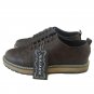 Handmade Men Casual Shoes British Style Geunine Leather Men Brogue Shoes Breathable Solid Lace-Up Me