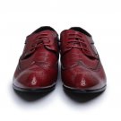 Large Size 5.5 - 12 Formal Men Dress Shoes Brogue Elegant Design Quality Brand Mens Business Basic A