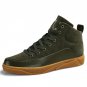 Men Shoes new arrival high-top lace-up casual shoes for male fashion army green men shoes size 39-43