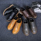 New Autumn Man Casual Shoes Boy Joker leisure Breathable Lace-Up Male Brogue Shoes
