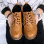 New Autumn Man Casual Shoes Boy Joker leisure Breathable Lace-Up Male Brogue Shoes