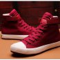 New Arrival Spring/Autumn Men Casual Shoes Breathable Black High-top Lace-up Canvas Shoes Espadrille