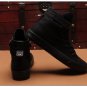 New Arrival Spring/Autumn Men Casual Shoes Breathable Black High-top Lace-up Canvas Shoes Espadrille