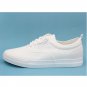 Men shoes fashion black/white lace-up canvas shoes breathable men casual shoes flat quality size 39-