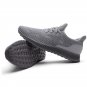 Spring New Arrival Fly Weave Sneakers Men Shoes Breathable Fashion Solid Lace-up Flats Casual Shoes