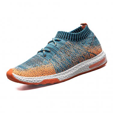 Men Fly-knitted Shoes for Man Sneaker Size 39-44 Male Fashion Sock Shoes Designer Causal Shoes 2017 