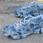 Men  Casual Shoes Fashion Quality Breathable Shoes camouflage  Lacing Flat Shoes Plus Men Shoes SNEA