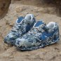 Men  Casual Shoes Fashion Quality Breathable Shoes camouflage  Lacing Flat Shoes Plus Men Shoes SNEA