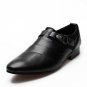 Business Men Formal Shoes Black / White Man Oxfords EU 39-44 Latest Style Pointed Toe Slip On Men Fa