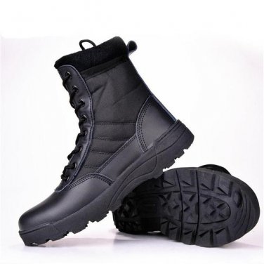 Military leather winter boots for men Combat bot Infantry tactical men boots army bots army erkek Me