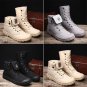 Men Boots Shoes Male Desert Work Ankle Botas Tactical Men\'s Working Combat Hunting Military Stitchi