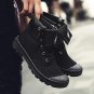 Men Boots Shoes Male Desert Work Ankle Botas Tactical Men\'s Working Combat Hunting Military Stitchi