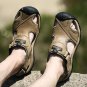 New Fashion Luxury Full Grain Leather Men Sandals Handmade Men Shoes Summer Soft Leather Shoes Top Q