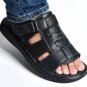 free shipping summer mens sandals slippers genuine leather sandals outdoor casual men leather sandal