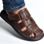 free shipping summer mens sandals slippers genuine leather sandals outdoor casual men leather sandal