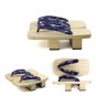 Solid Heel Flip-flops Men platform sandals Japanese Geta Clogs Wooden Men Slippers cosplay shoes Me