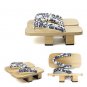 Solid Heel Flip-flops Men platform sandals Japanese Geta Clogs Wooden Men Slippers cosplay shoes Me
