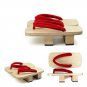 Solid Heel Flip-flops Men platform sandals Japanese Geta Clogs Wooden Men Slippers cosplay shoes Me