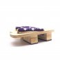 Solid Heel Flip-flops Men platform sandals Japanese Geta Clogs Wooden Men Slippers cosplay shoes Me