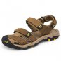 Men Sandals High Quality Summer Fashion Leather Beach Sandals Big Size 48 Casual Shoes For Men Slipp