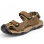 Men Sandals High Quality Summer Fashion Leather Beach Sandals Big Size 48 Casual Shoes For Men Slipp