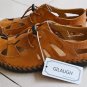 Summer New Leather Sandals Breathable Comfortable Men Sandals Cowhide Male Summer Shoes Outdoor Casu