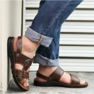 Large Size 45 46 47 48 49 50 Summer Beach Sandals Men Shoes, 2017 New Arrival Leather Casual Sandals