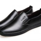 super soft leather men loafers shoes Genuine leather silp on Middle-aged men Loafers Driving Shoes f