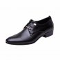 Designer Classic Men Dress Shoes PU Black Brown  Wingtip Italian Formal Oxfords Shoes Size 38-46