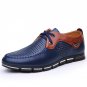 Designer Classic Men Dress Shoes PU Black Brown  Wingtip Italian Formal Oxfords Shoes Size 38-46