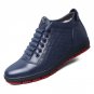 New Real Leather Casual Shoes Men Boots with Fur Warm Men Winter Shoes Solid Fashion Lace-up Flats A