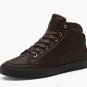 winter men casual shoes brend black white fashion canvas warm shoes handmade pu leather male cotton 