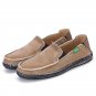 classic canvas shoes men lazy shoes blue grey green canvas moccasin men slip on loafers washed deni