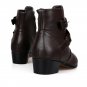 Men Fashion Leather Boots Pointed Toe Waterproof Warm Fur Plush Boots Man Ankle Martin Boots Short C