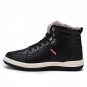 Big Size 39- 48 Plush Winter Men Boots Men Leather Shoes High Top Winter Fashion Men Shoes Casual Wa