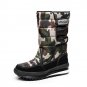Men\'s Boots for Winter snow boots fashion Thickening warm camouflage Men boots Man winter cotton sh