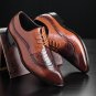 Dress shoes men plus size 37-48 lace-up old skool waterproof derby shoes fashion spring/autumn retro