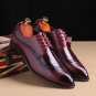 Dress shoes men plus size 37-48 lace-up old skool waterproof derby shoes fashion spring/autumn retro