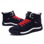 Fleeces Cotton Shoes Men Fashion High-top Lace-up Casual Shoes Winter Outdoor Men Sneakers Plus Size